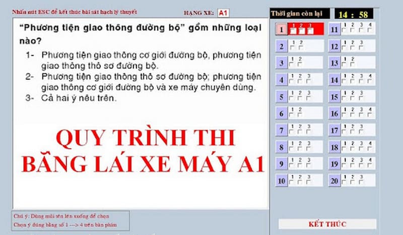 Thi bằng lái xe máy có khó không? Cách thi đậu ngay lần đầu
