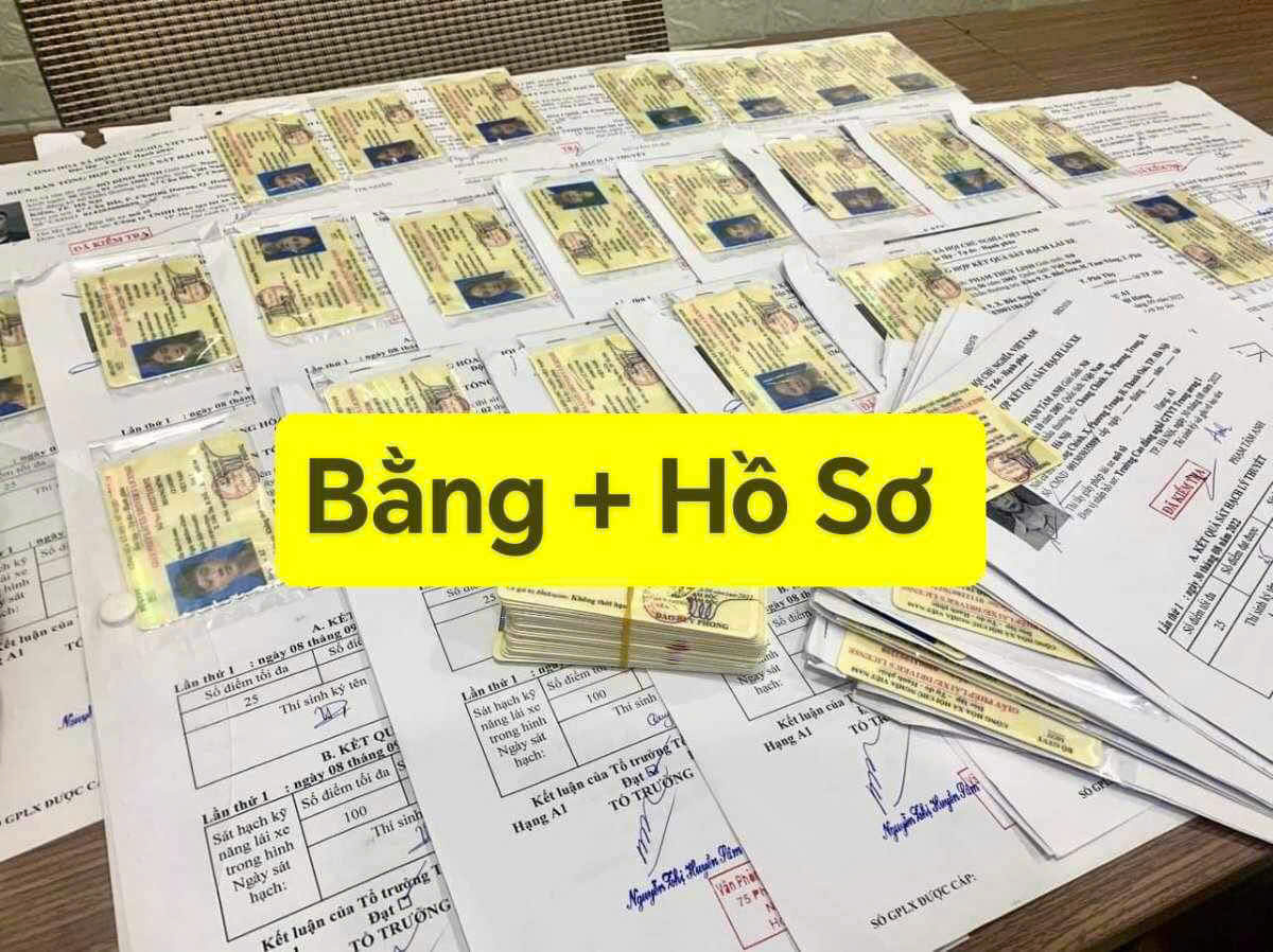 Hồ sơ đăng ký thi bằng lái xe máy A1 & hạng A