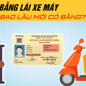 Bao lâu thì có bằng lái xe máy sau khi thi? Thời gian nhận bằng A1 mới nhất