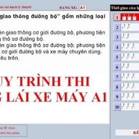 Thi bằng lái xe máy có khó không? Cách thi đậu ngay lần đầu